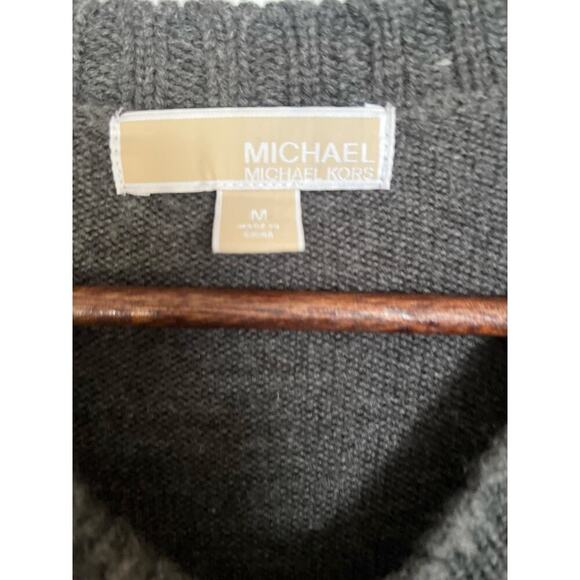 Michael Kors Gray Long Sweater Size M - Picture 6 of 11